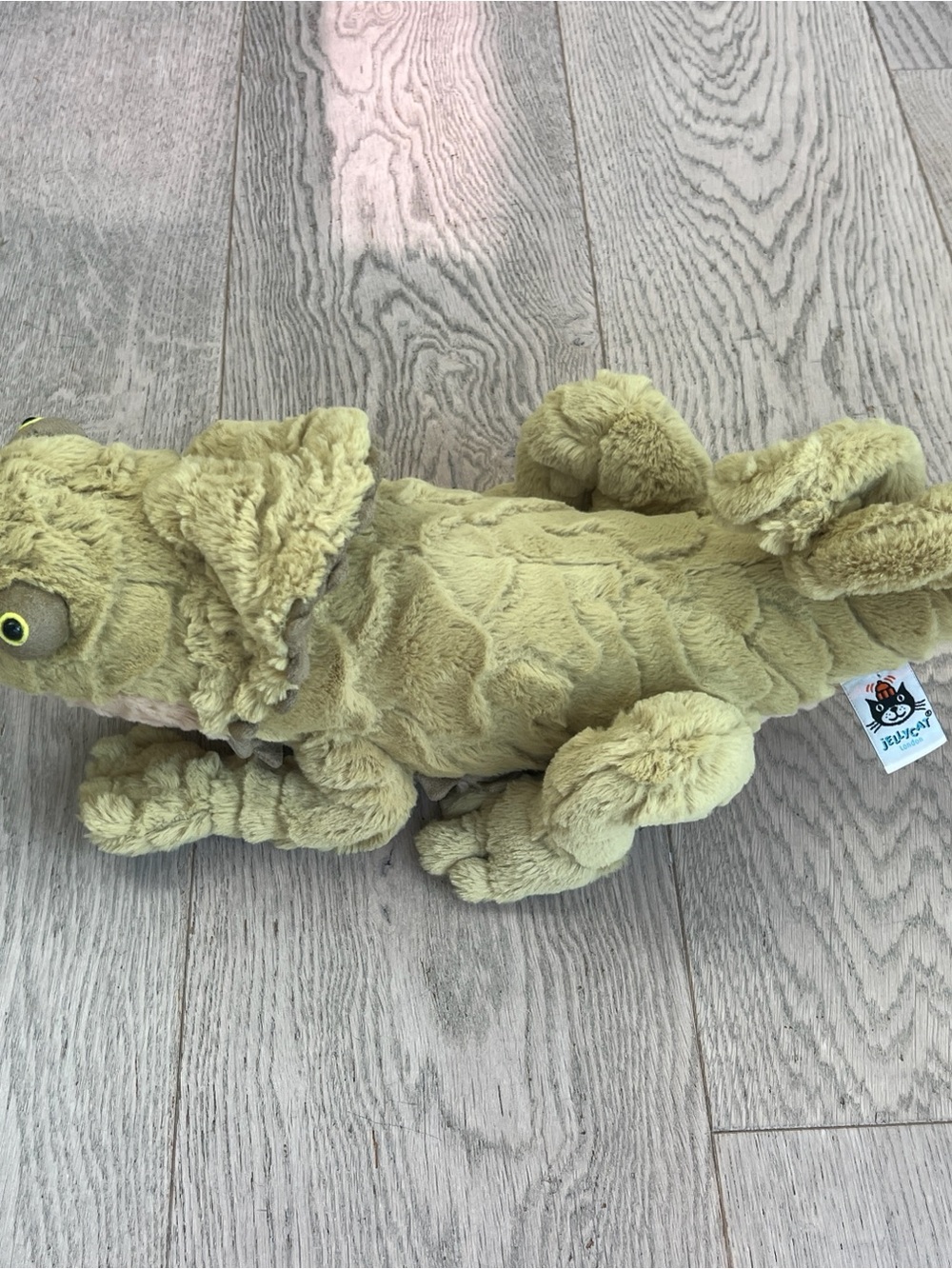 Jellycat 16” Logan Lizard Plush Stuffed Animal Retired NWOT